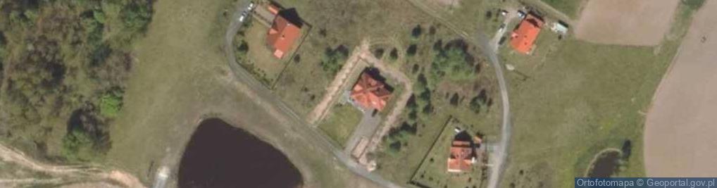 Zdjęcie satelitarne Pod Dębami ul.