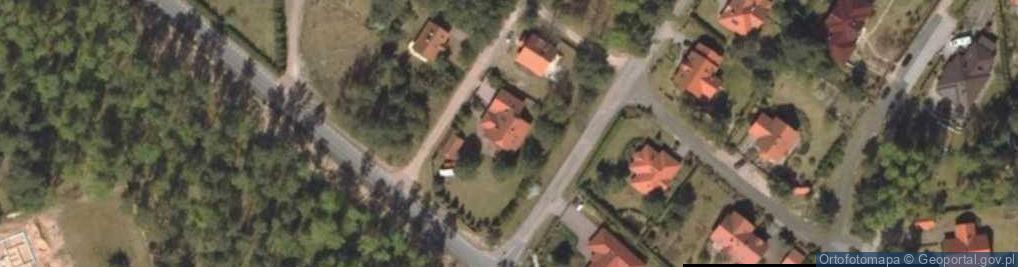 Zdjęcie satelitarne Pod Świerkami ul.