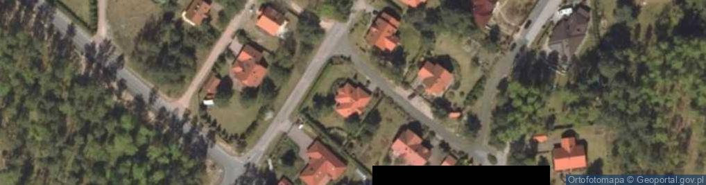 Zdjęcie satelitarne Pod Świerkami ul.