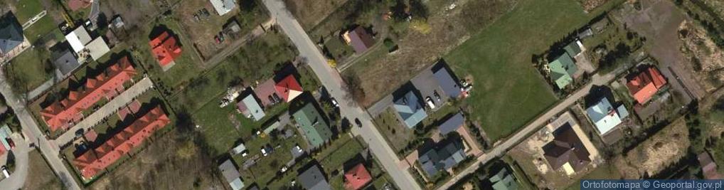 Zdjęcie satelitarne Powstania Styczniowego ul.