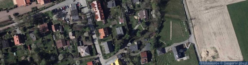 Zdjęcie satelitarne Pod Brzegiem ul.