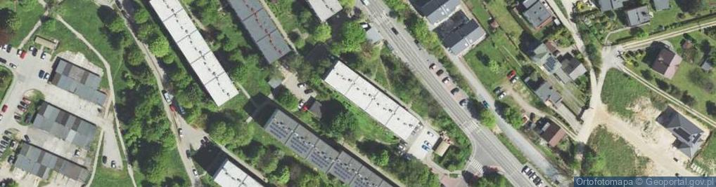 Zdjęcie satelitarne Podwale ul.