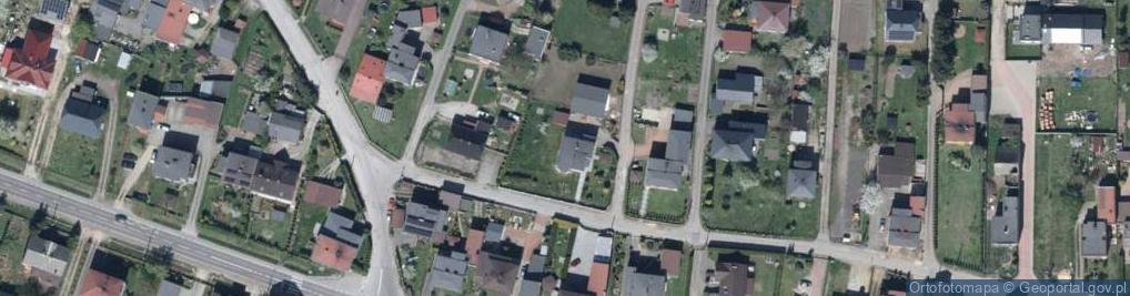 Zdjęcie satelitarne Poprzeczna ul.