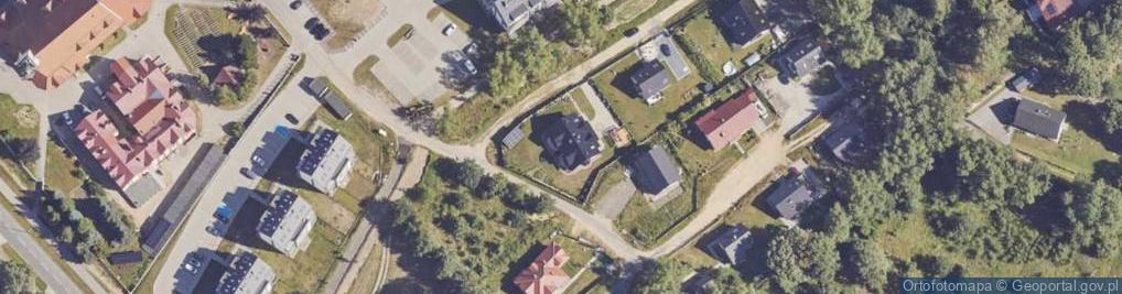Zdjęcie satelitarne Polskiego Czerwonego Krzyża ul.