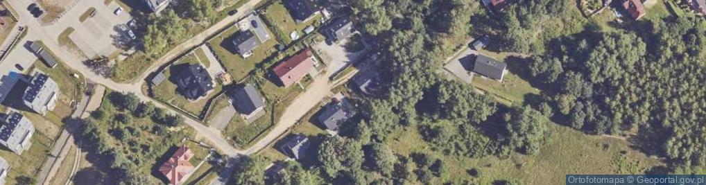 Zdjęcie satelitarne Polskiego Czerwonego Krzyża ul.