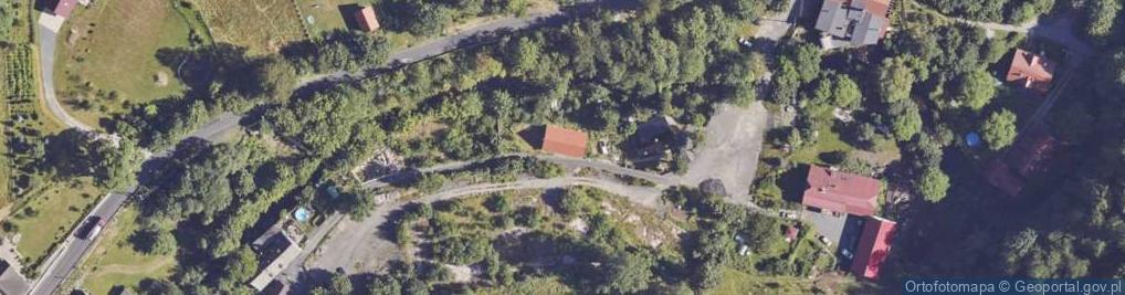Zdjęcie satelitarne Pod Chojnikiem ul.