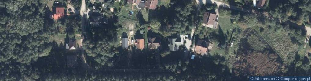 Zdjęcie satelitarne Podkowa Leśna ul.