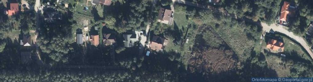 Zdjęcie satelitarne Podkowa Leśna ul.
