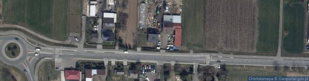 Zdjęcie satelitarne Pokrzywnicka ul.