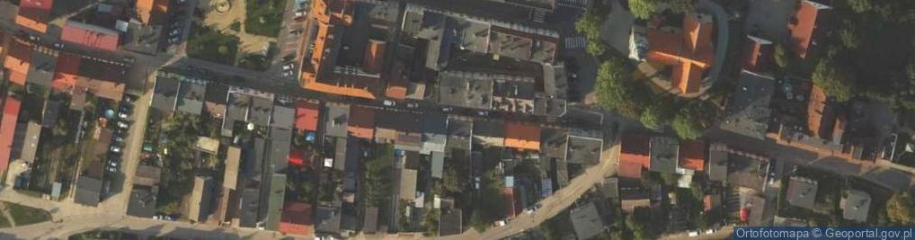 Zdjęcie satelitarne Poległych w Radzimiu ul.