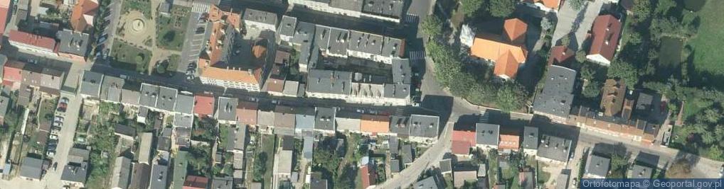 Zdjęcie satelitarne Poległych w Radzimiu ul.