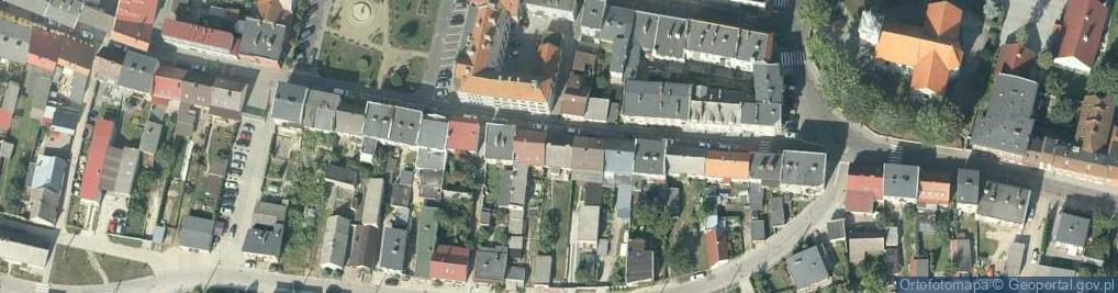 Zdjęcie satelitarne Poległych w Radzimiu ul.