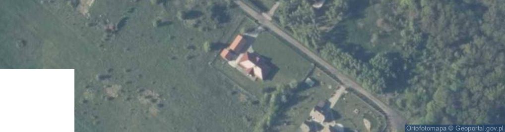 Zdjęcie satelitarne Pod Lasem ul.