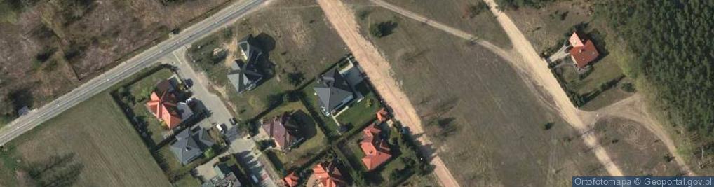 Zdjęcie satelitarne Pod Dębami ul.