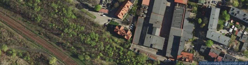 Zdjęcie satelitarne Pośpiecha Pawła, ks. ul.