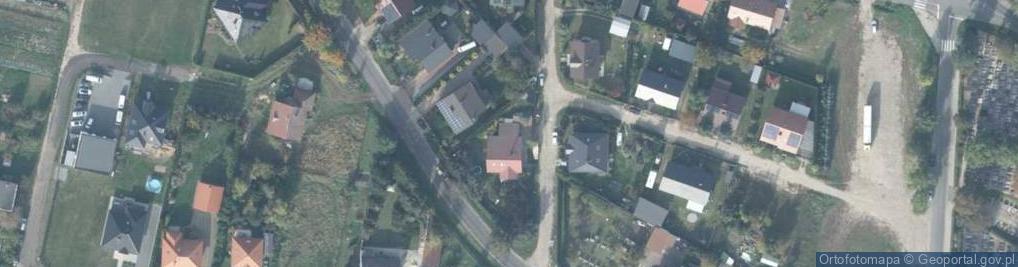 Zdjęcie satelitarne Poprzeczna ul.