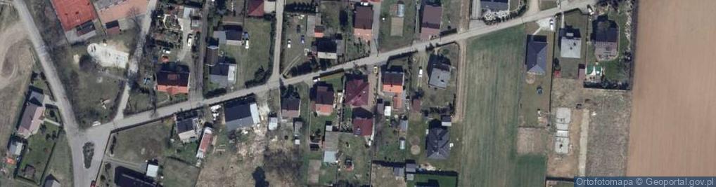 Zdjęcie satelitarne Połanieckich ul.