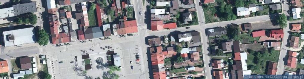 Zdjęcie satelitarne Polskiego Czerwonego Krzyża ul.