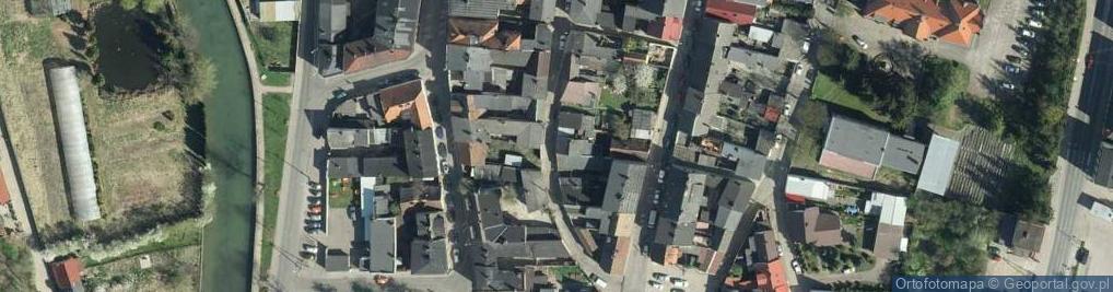 Zdjęcie satelitarne Podwórzowa ul.