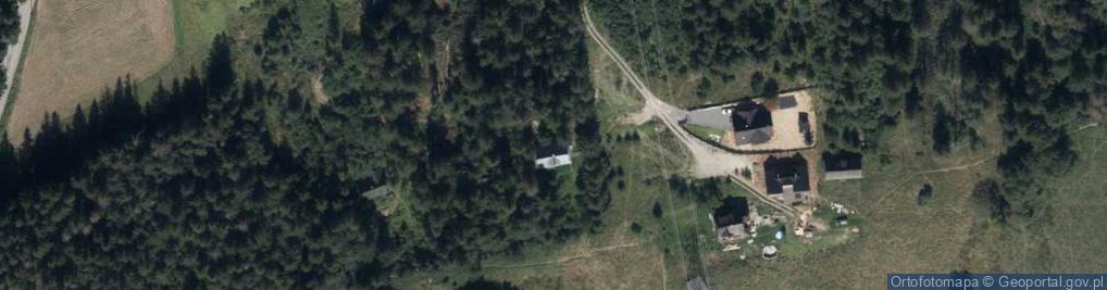 Zdjęcie satelitarne Polana Pająkówka ul.