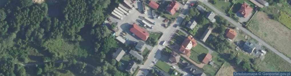 Zdjęcie satelitarne Podmiejska ul.