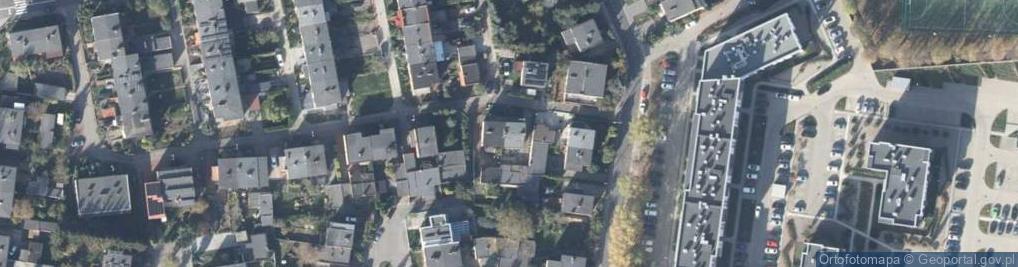 Zdjęcie satelitarne Pomorska ul.