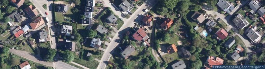 Zdjęcie satelitarne Pograniczników ul.