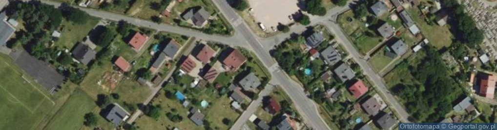Zdjęcie satelitarne Potępska ul.