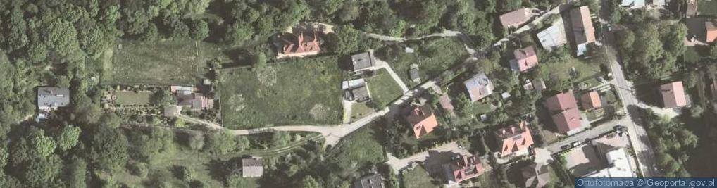 Zdjęcie satelitarne Poniedziałkowy Dół ul.