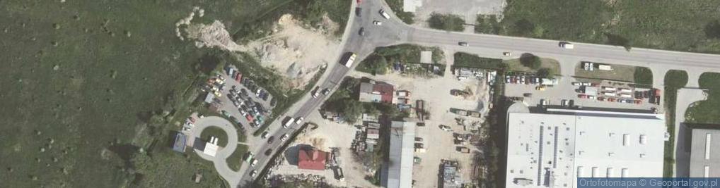 Zdjęcie satelitarne Półłanki ul.