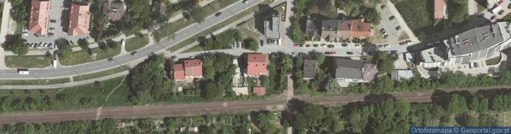 Zdjęcie satelitarne Pod Fortem ul.