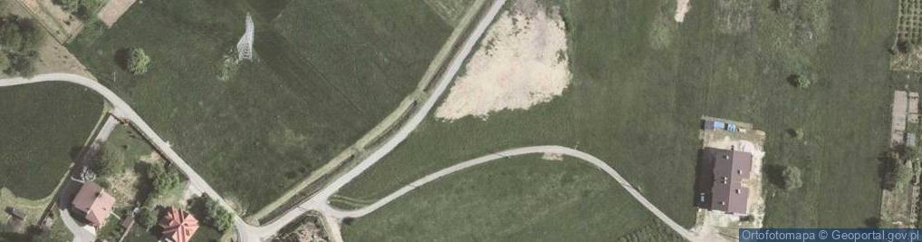 Zdjęcie satelitarne Podbagnie ul.