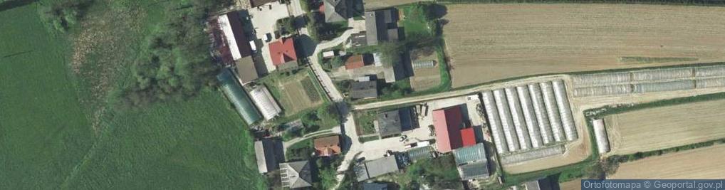 Zdjęcie satelitarne Pod Gajem ul.