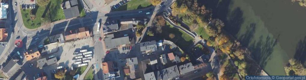 Zdjęcie satelitarne Podgórna ul.