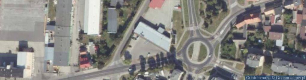 Zdjęcie satelitarne Poniecka ul.
