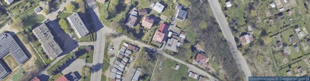 Zdjęcie satelitarne Powstańców Śląskich ul.