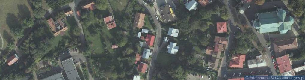 Zdjęcie satelitarne Podwale ul.