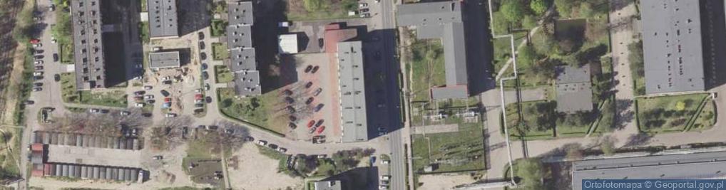 Zdjęcie satelitarne Pokoju ul.