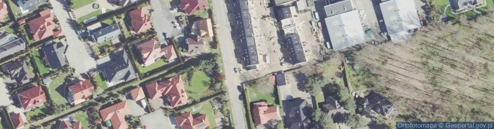 Zdjęcie satelitarne Portugalska ul.
