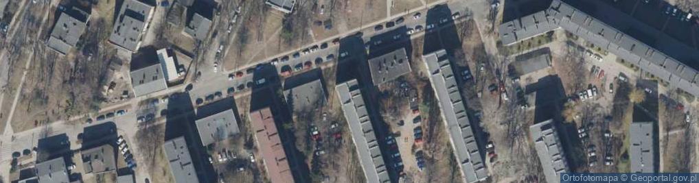Zdjęcie satelitarne Powstańców Wielkopolskich ul.