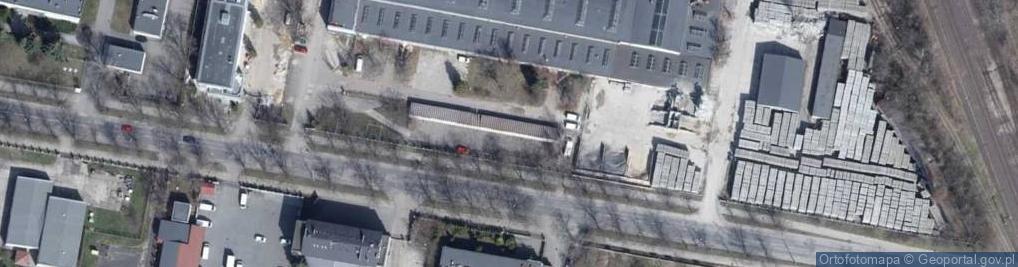 Zdjęcie satelitarne Pojezierska ul.