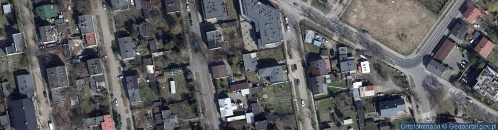 Zdjęcie satelitarne Pograniczna ul.