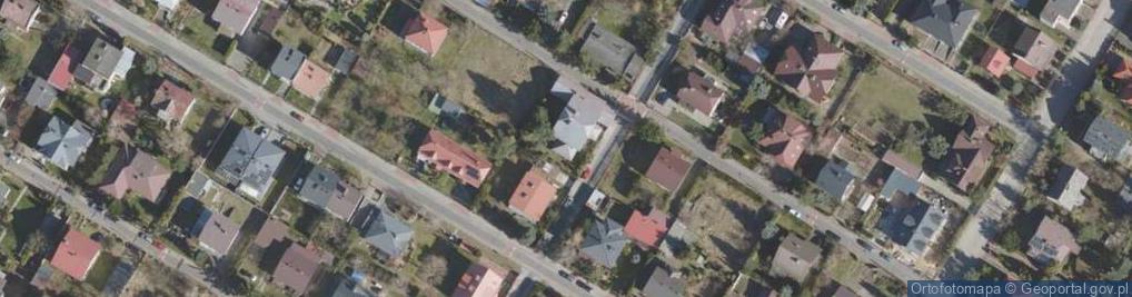 Zdjęcie satelitarne Powstańców Warszawy ul.