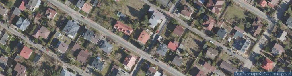 Zdjęcie satelitarne Powstańców Warszawy ul.