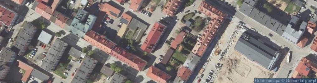 Zdjęcie satelitarne Pocztarska ul.