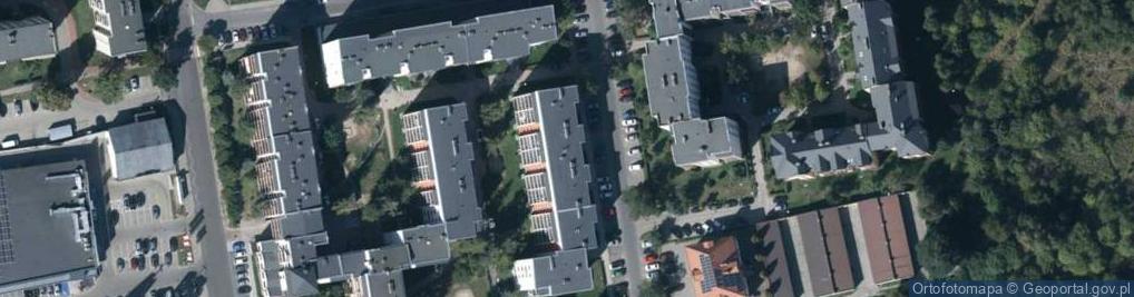 Zdjęcie satelitarne Popiełuszki Jerzego, bł. ks. ul.
