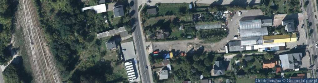 Zdjęcie satelitarne Powstańców Warszawy ul.
