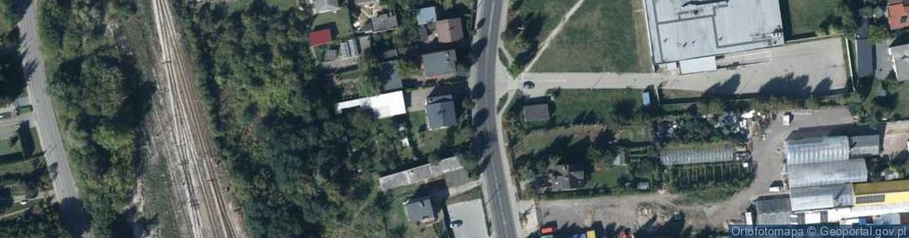 Zdjęcie satelitarne Powstańców Warszawy ul.