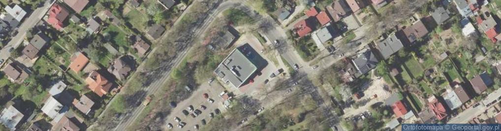 Zdjęcie satelitarne Ponikwoda ul.