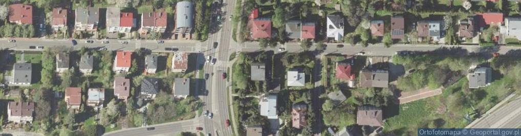 Zdjęcie satelitarne Powstania Styczniowego ul.